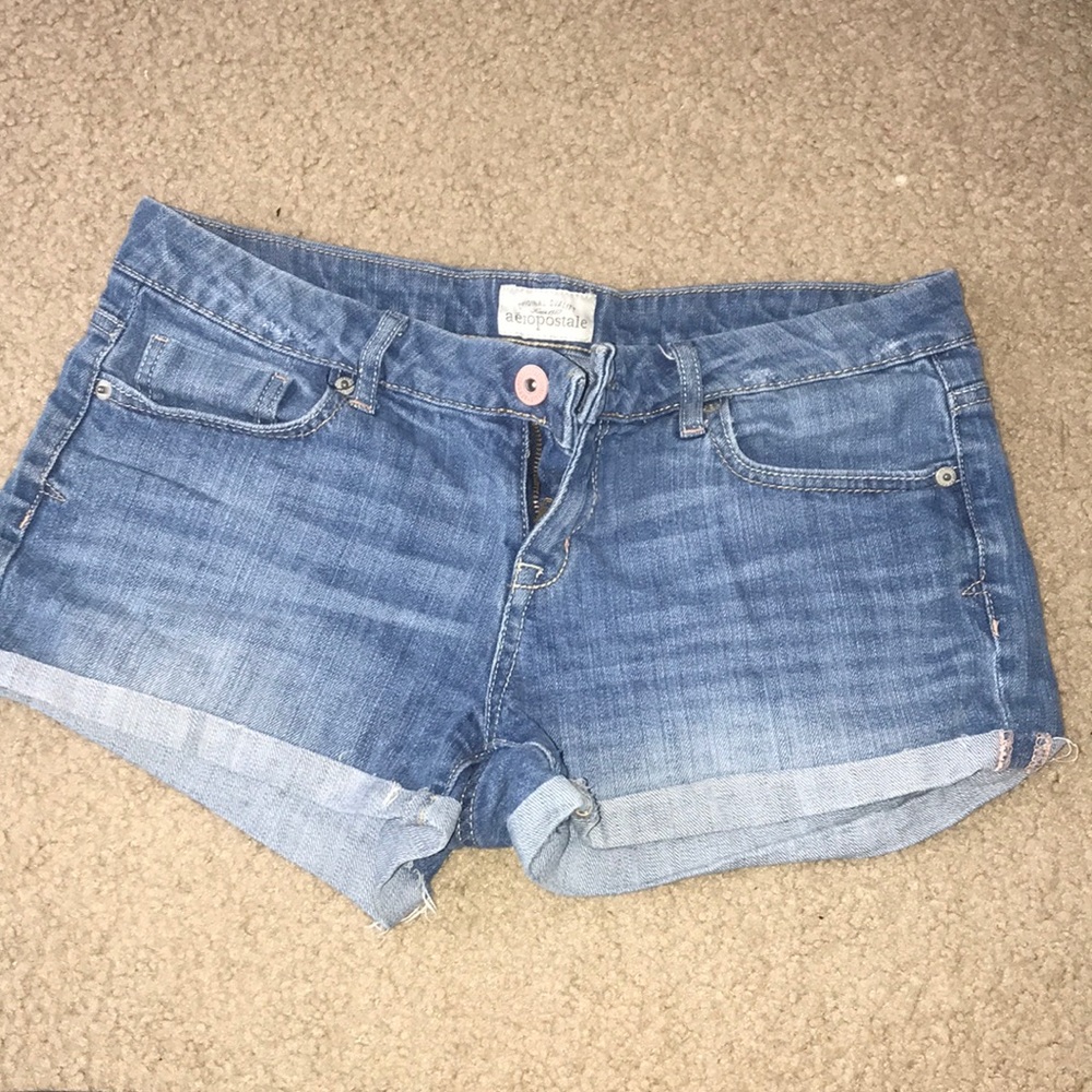 Light Wash Aeropostale Shorts